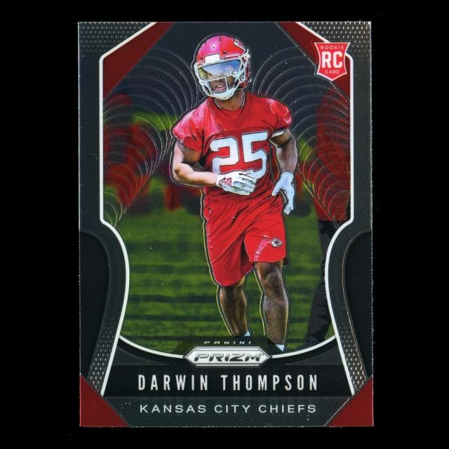Darwin Thompson RC 2019 Prizm Rookie Chiefs