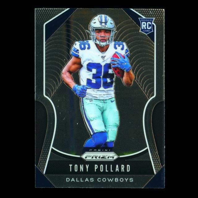 Tony Pollard RC 2019 Prizm Rookie Cowboys