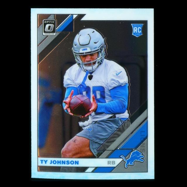 Ty Johnson RC 2019 Optic Rookie Lions