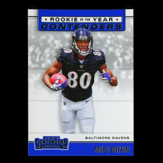 Miles Boykin 2019 Contenders Rookie of the Year Ravens