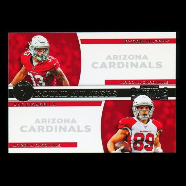 Byron Murphy | Andy Isabella 2019 Contenders Round 2 Number Cardinals