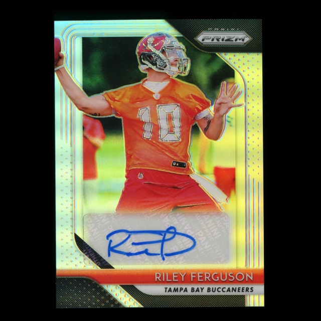 Riley Ferguson 2018 Prizm Silver Rookie Auto Buccaneers