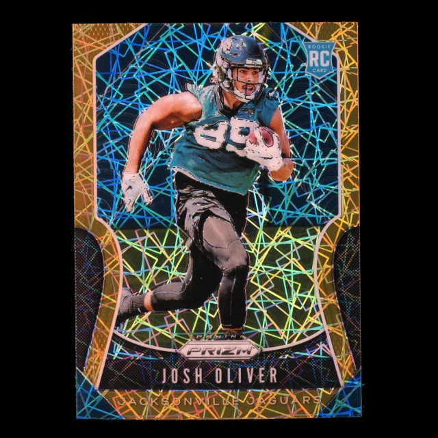 Josh Oliver RC 2019 Prizm Lazer Rookie Jaguars
