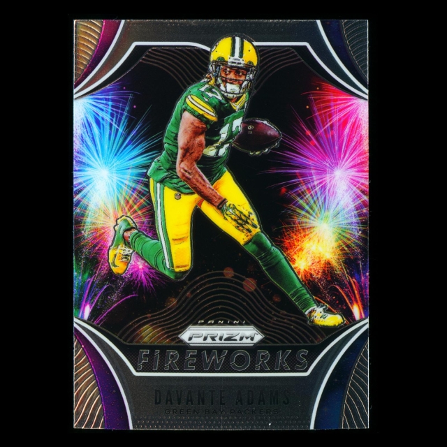 Davante Adams 2019 Prizm Fireworks Packers