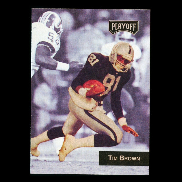 Tim Brown 1993 Playoff Raiders