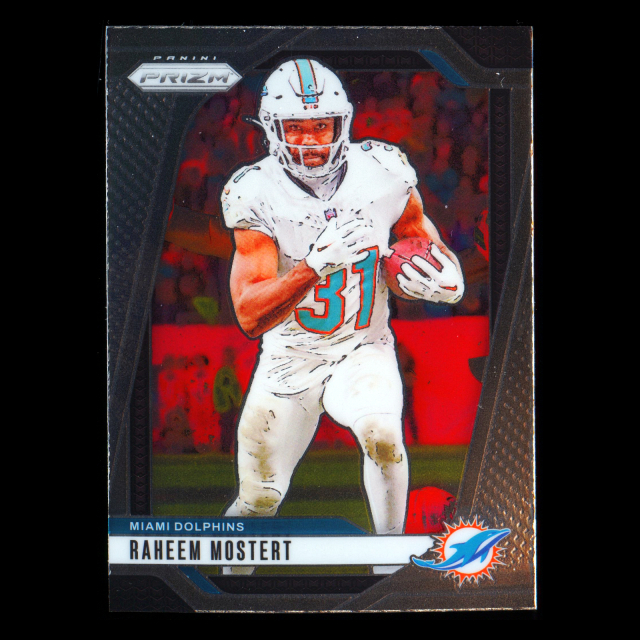 Raheem Mostert 2024 Panini Prizm Dolphins
