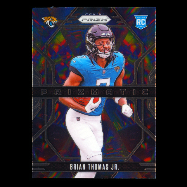 Brian Thomas Jr. RC 2024 Panini Prizm Prizmatic Rookie Jaguars
