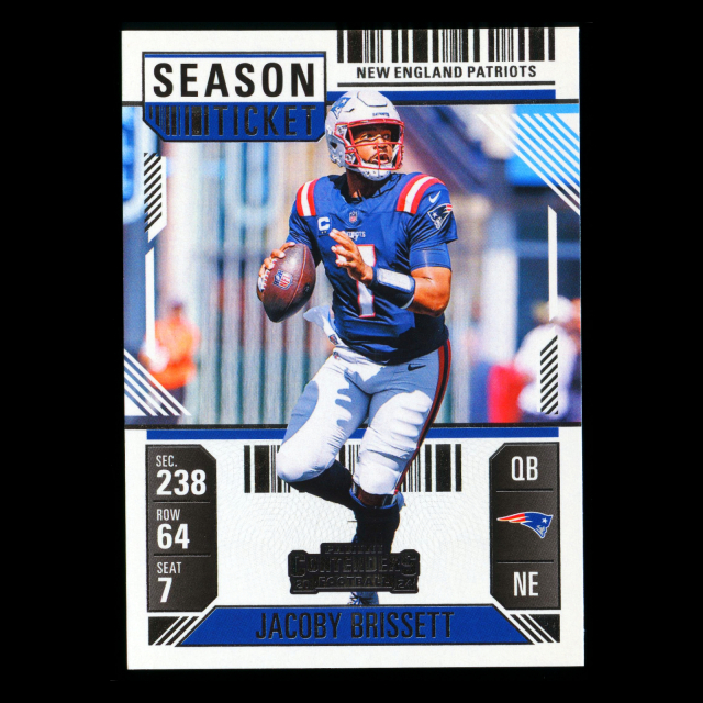 Jacoby Brissett 2024 Panini Contenders Patriots