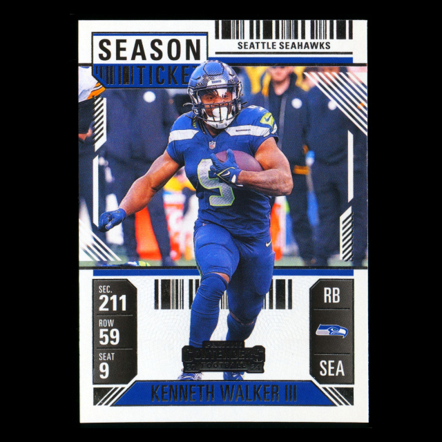 Kenneth Walker III 2024 Panini Contenders Seahawks