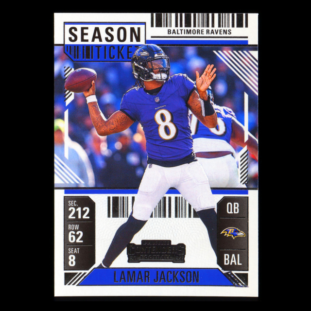 Lamar Jackson 2024 Panini Contenders Ravens