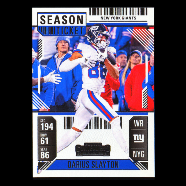 Darius Slayton 2024 Panini Contenders Giants