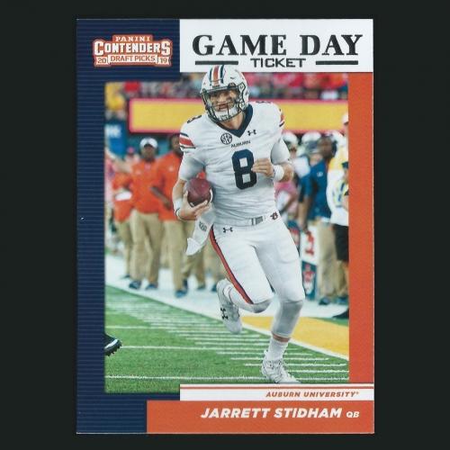 Jarrett Stidham 2019 Contender Draft Picks Game Day Ticket Tigers