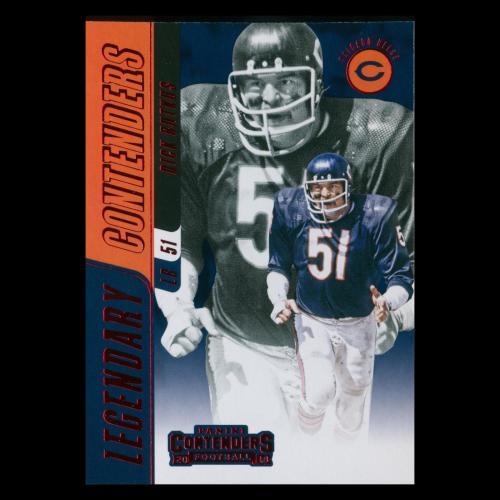 Dick Butkus 2018 Contenders Legendary Contenders Red Foil Bears
