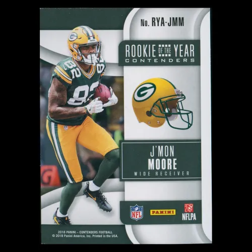 J'Mon Moore 2018 Contenders Rookie of the Year Packers