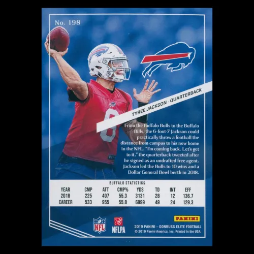 Tyree Jackson RC 2019 Elite Rookie Giants 646/699