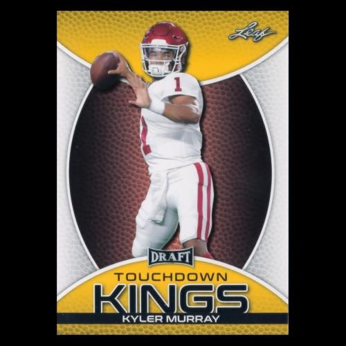 Kyler Murray 2019 Leaf Draft Gold Touchdown Kings Sooners/Cardinals