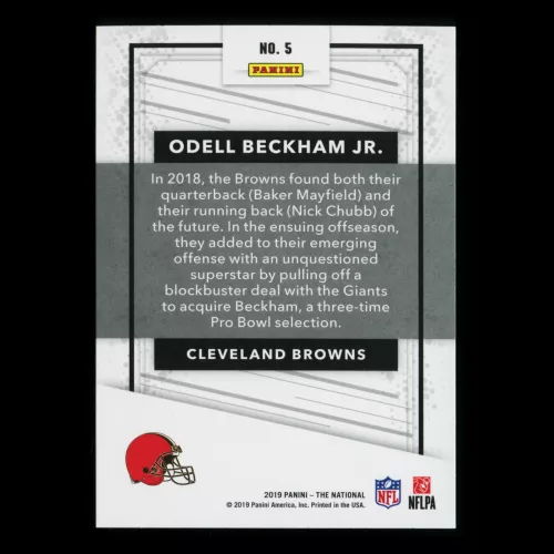 Odell Beckham Jr. 2019 The National Browns