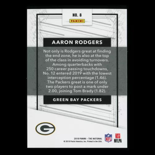 Aaron Rodgers 2019 The National Packers