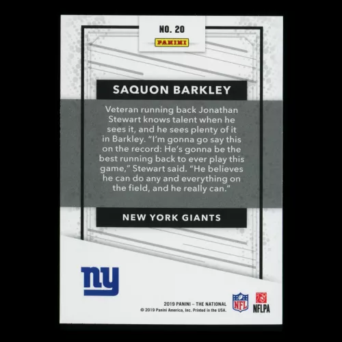 Saquon Barkley 2019 The National Giants