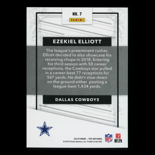 Ezekiel Elliott 2019 The National Cowboys