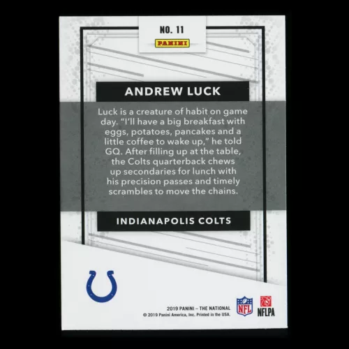 Andrew Luck 2019 The National Colts