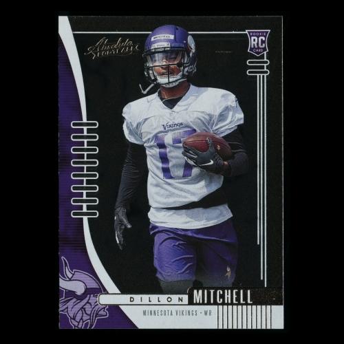Dillion Mitchell RC 2019 Absolute Rookie Vikings