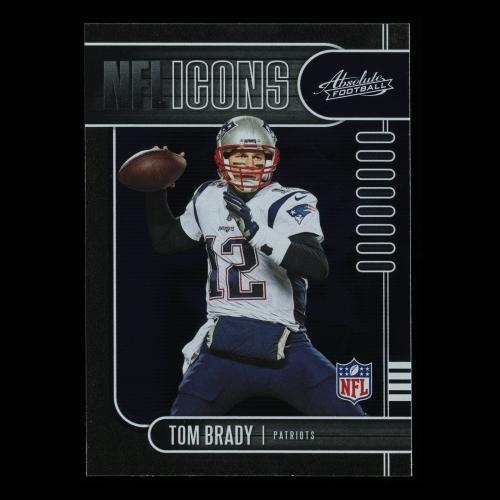 Tom Brady 2019 Absolute NFL Icons Patriots