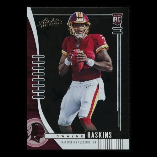 Dwayne Haskins RC 2019 Absolute Rookie Redskins
