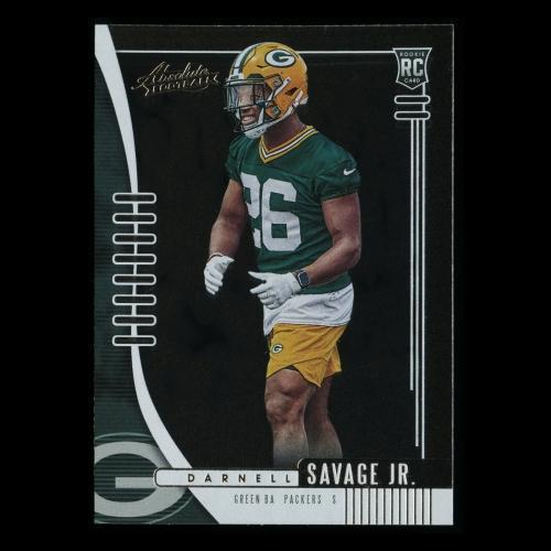 Darnell Savage Jr. RC 2019 Absolute Rookie Packers