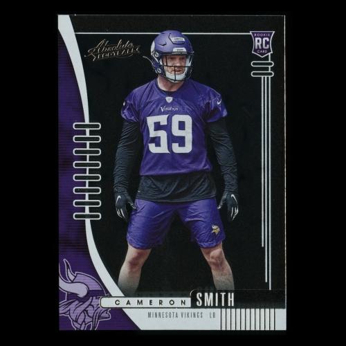 Cameron Smith RC 2019 Absolute Rookie Vikings