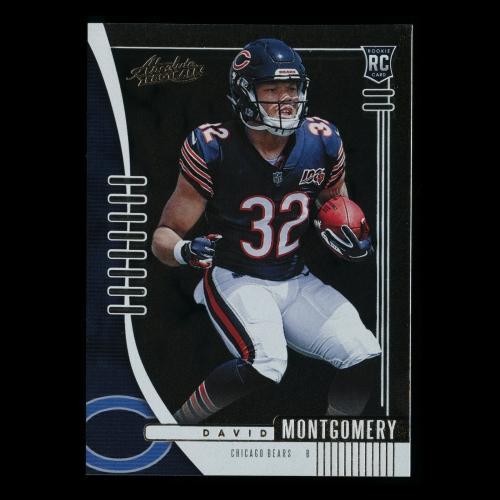 David Montgomery RC 2019 Absolute Rookie Bears
