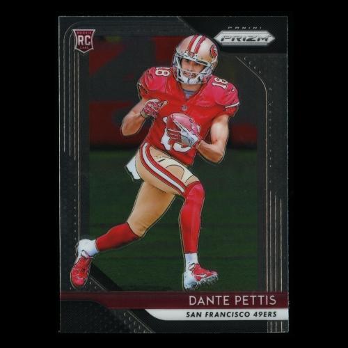 Dante Pettis RC 2018 Prizm Rookie 49ers