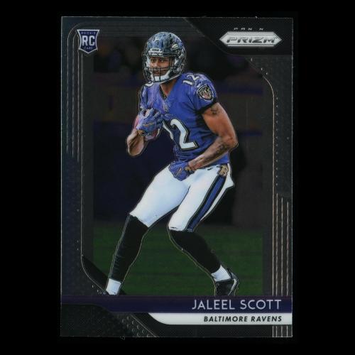 Jaleel Scott RC 2018 Prizm Rookie Ravens