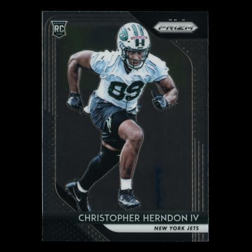 Christopher Herndon IV RC 2018 Prizm Rookie Jets