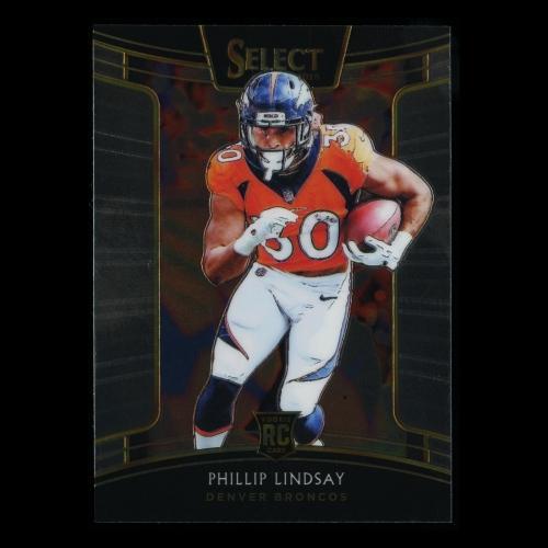 Phillip Lindsay RC 2018 Select Rookie Broncos