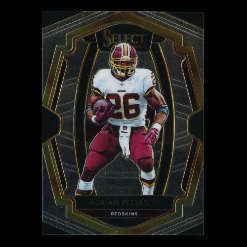 Adrian Peterson 2018 Select Premier Level Redskins