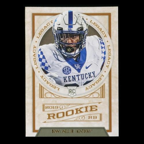 Benny Snell Jr. RC 2019 Legacy Rookie Wildcats/Steelers