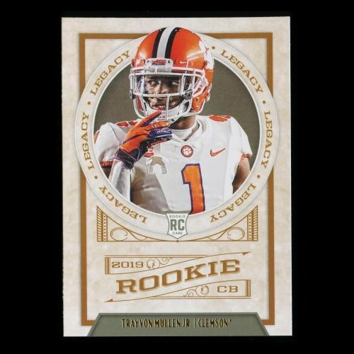 Trayvon Mullen Jr. RC 2019 Legacy Rookie Tigers/Raiders
