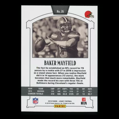 Baker Mayfield 2019 Legacy Browns