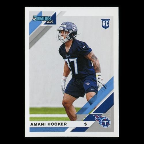 Amani Hooker RC 2019 Donruss Rookie Titans