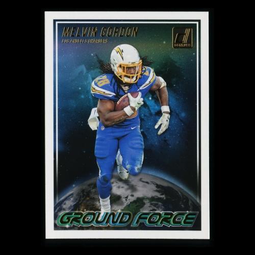Melvin Gordon 2018 Donruss Ground Force Chargers