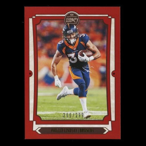 Phillip Lindsay 2019 Legacy Red Broncos 266/299