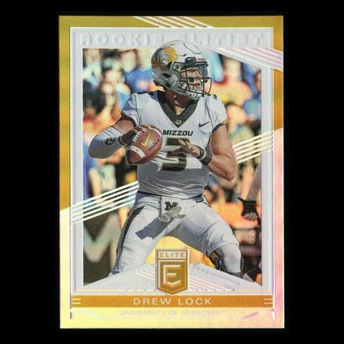 Drew Lock 2019 Elite Rookie Elitist Tigers/Broncos