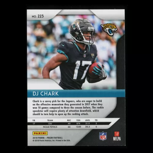 DJ Chark RC 2018 Prizm Rookie Jaguars