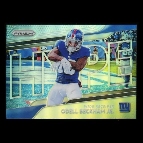 Odell Beckham Jr. 2018 Prizm Silver Hype Giants