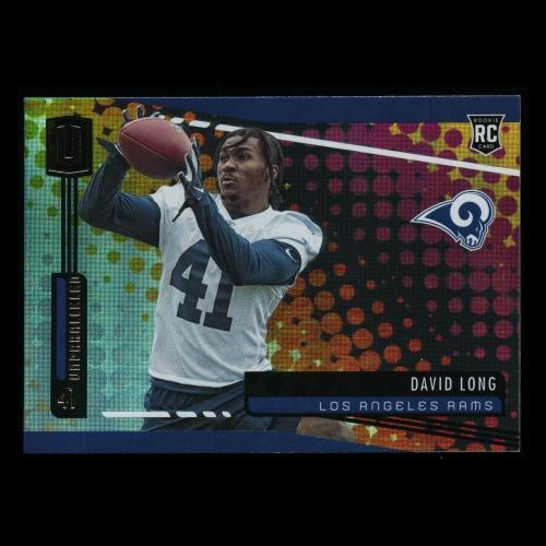 David Long RC 2019 Unparalleled Rookie Rams