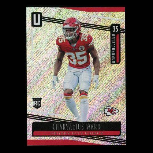 Charvarius Ward RC 2019 Unparalleled Rookie Chiefs