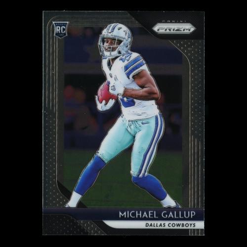 Michael Gallup RC 2018 Prizm Rookie Cowboys