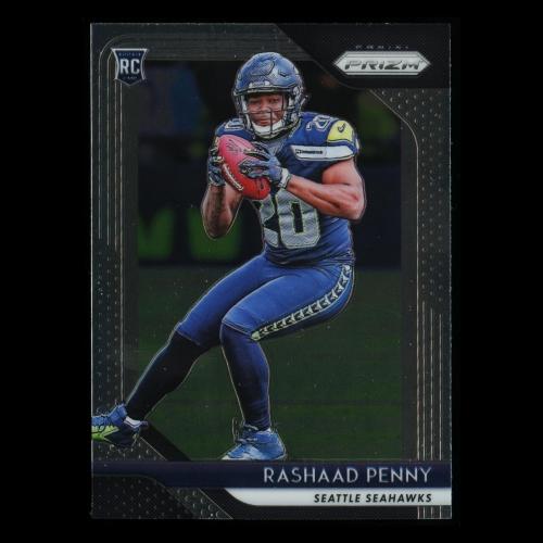 Rashaad Penny RC 2018 Prizm Rookie Seahawks