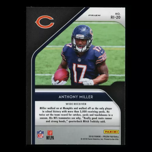 Anthony Miller RC 2018 Prizm Rookie Introduction Silver Bears
